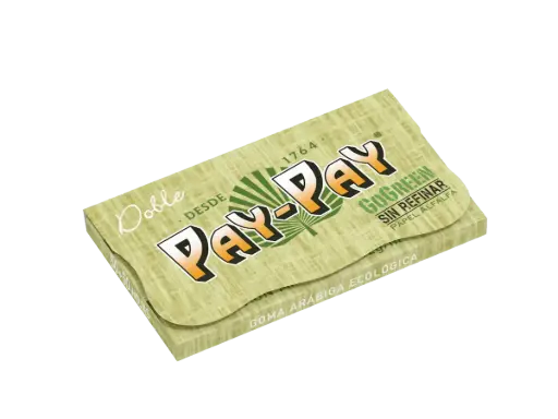 [P0023] PAPEL PAY-PAY GO GREEN DOBLE VENTANA (70MM)(25)