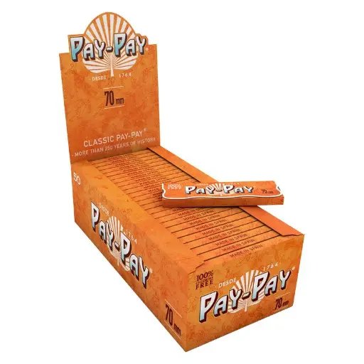[P0058] PAPEL PAY-PAY ORANGE (70MM)(50 HOJAS)