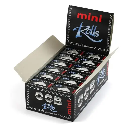 [MP09070] PAPEL OCB PREMIUM MINI ROLLS (4 METROS) (24)