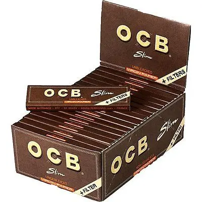 [VP06093] PAPEL OCB VIRGIN SLIM + FILTRO TIPS (110MM) (32)