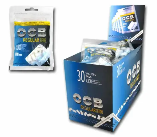 [FF07038] FILTROS OCB REGULAR (7.5MM)(100x30)