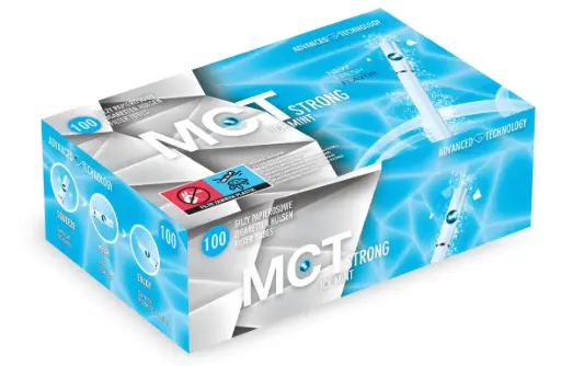 [MCT28] MCT TUBOS 100 CAPSULA STRONG ICE MINT (1x5)