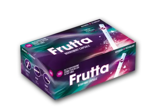 [MCT3] FRUTTA TUBOS 100 CAPSULA MORA - MENTA (1x5)