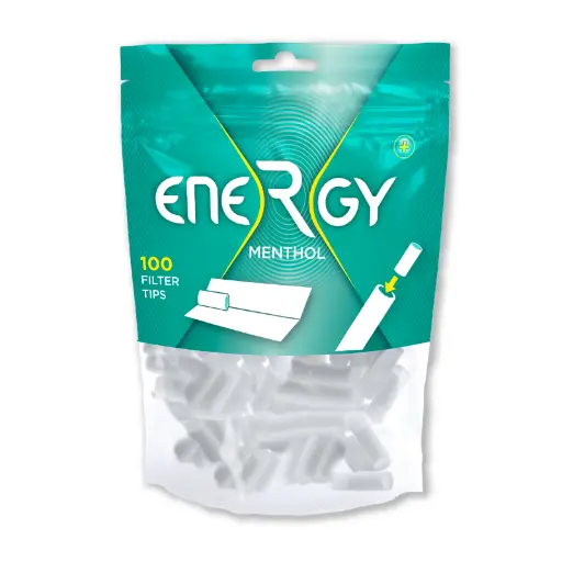 [ENER10] FILTROS ENERGY MENTHOL (5.9MM) (10x100)