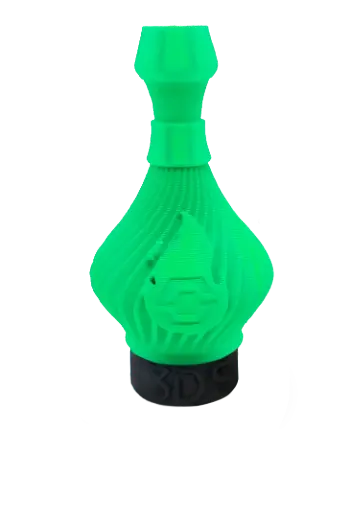 [SP00093] BOQUILLA SHISHA 3D TWISTER VERDE
