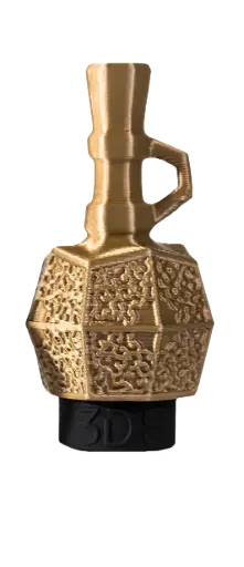 [SP00100] BOQUILLA SHISHA 3D TRADI DORADA
