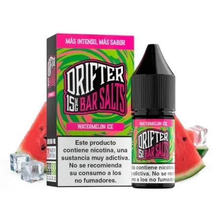 [DRIF-01-15MG] LIQUIDO DRIFTER BAR SALTS WATERMELON ICE (SANDÍA) 15MG 10ML