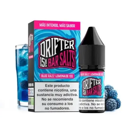 [DRIF-04-15MG] LÍQUIDO DRIFTER BAR SALTS BLUE RAZZ LEMONADE (FRAMBUESA Y LIMONADA) 15MG 10ML