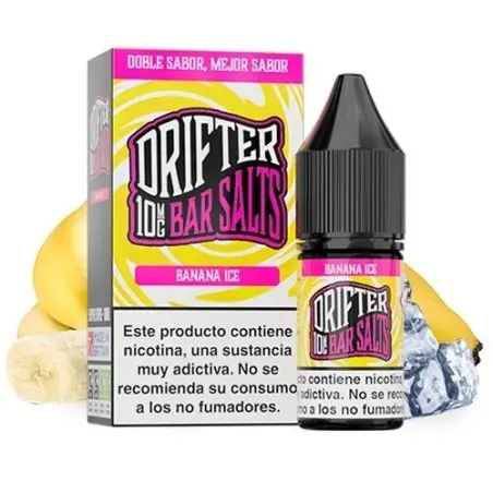 [DRIF-14-15MG] LIQUIDO DRIFTER BAR SALTS BANANA (PLÁTANO) 15MG 10ML