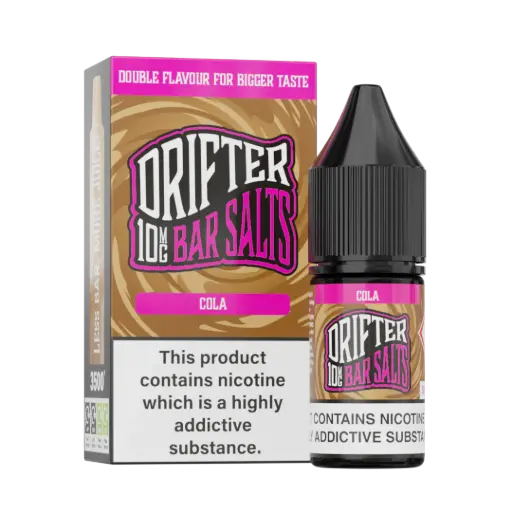 [DRIF-15-10MG] LÍQUIDO DRIFTER BAR SALTS COLA (REFRESCO DE COLA) 10MG 10ML