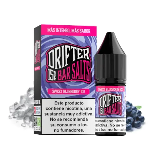 [DRIF-17-15MG] LIQUIDO DRIFTER BAR SALTS SWEET BLUEBERRY ICE (ARÁNDANOS) 15MG 10ML