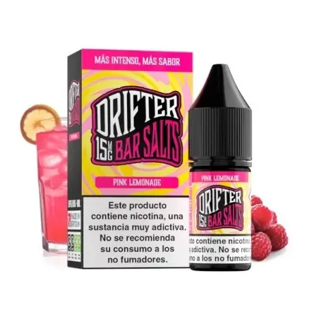 [DRIF-18-15MG] LIQUIDO DRIFTER BAR SALTS PINK LEMONADE (LIMONADA ROSA) 15MG 10ML
