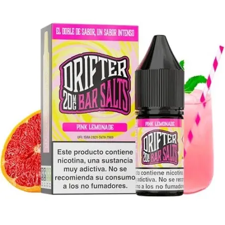 [DRIF-18-20MG] LIQUIDO DRIFTER BAR SALTS PINK LEMONADE (LIMONADA ROSA) 20MG 10ML