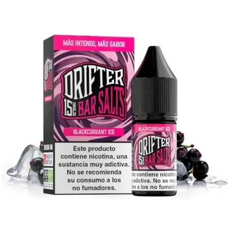 [DRIF-23-15MG] LIQUIDO DRIFTER BAR SALTS BLACKCURRANT (GROSELLA NEGRA) 15MG 10ML