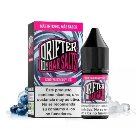 [DRIF-25-10MG] LIQUIDO DRIFTER BAR SALTS SOUR BLUEBERRY (ARÁNDANO ÁCIDO) 10MG 10ML