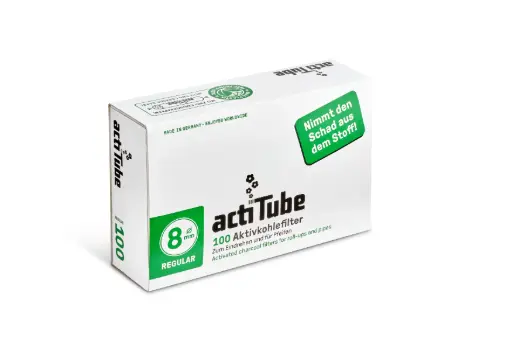 [AC1043] FILTROS ACTITUBE REGULAR (8MM) (10 PACKS x 100 