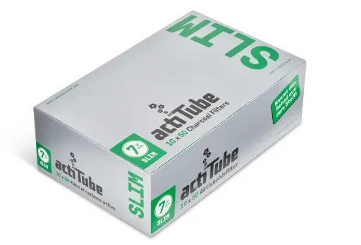 [AC1045] FILTROS ACTITUBE SLIM (7MM) (10 PACKS x 50 FILTROS)