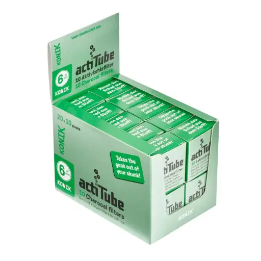 [AC1050] FILTROS ACTITUBE KONIK (6MM) (20 PACKS x 10 FILTROS)