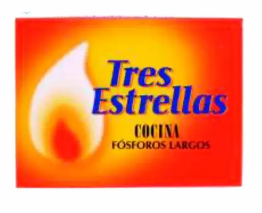 [HH100] CERILLAS TRES ESTRELLAS COCINA (12x3)