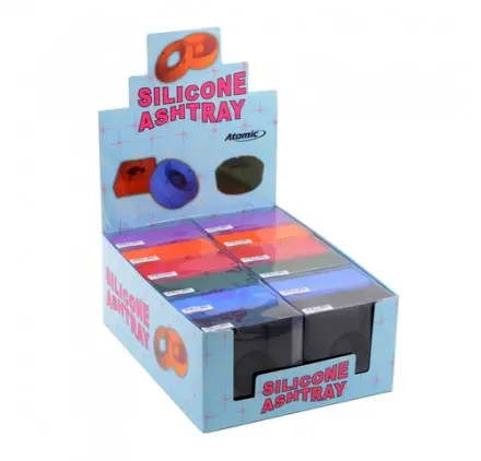 [02.094 02] CENICERO ATOMIC DE SILICONA (6 COLORES)