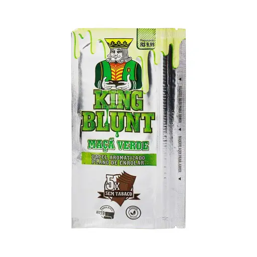 [KINGMANZANAVERDE] KING BLUNT MANZANA VERDE (5X25)