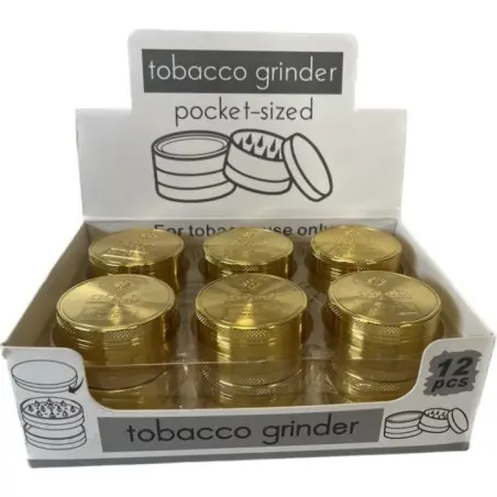 [41113957] EXP 12 GRINDER METALICO GOLDY 50MM 3 PIEZAS
