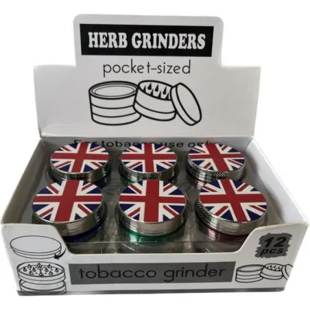 [41113961] EXP 12 GRINDER METALICO BRITISH 55MM 3 PIEZAS