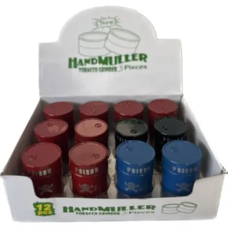 [41113969] EXP 12 GRINDER METALICO WEEDCAN 43MM 3 PIEZAS
