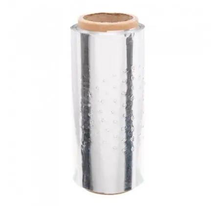 [01.230 38] ROLLO ATOMIC ALUMINIO AGUJEREADO 12CM 12MT 35 MICRAS