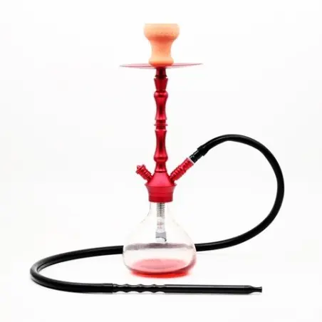 [02.312 03] SHISHA ATOMIC LUXE ROJO 50CM 1 TUBO FLEX.