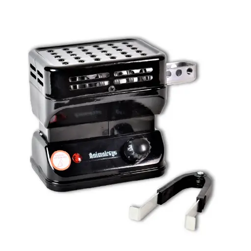 [SX-A17A] HORNILLO ELECTRICO ANIMALESYS CARRIL 1200W NEGRO