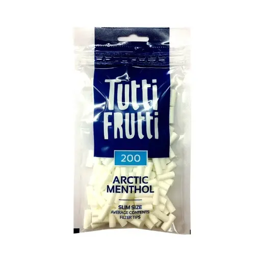 [314001] FILTROS TUTTI FRUTTI ARTIC MENTHOL 200UDS (1X20)