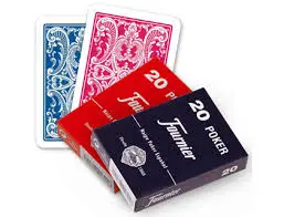 [F21002] BARAJA DE NAIPE POKER ESPAÑOL FOURNIER  Nº20 . 55 CARTAS (12)