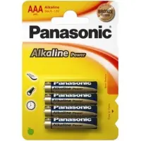 [ LR03] PILA PANASONIC ALKALINA POWER LR03 BRONCE AAA (4X12)