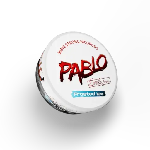 [PAB-002] PACK 10 PABLO EXCLUSIVE FROSTED ICE 50MG (MENTA FUERTE)