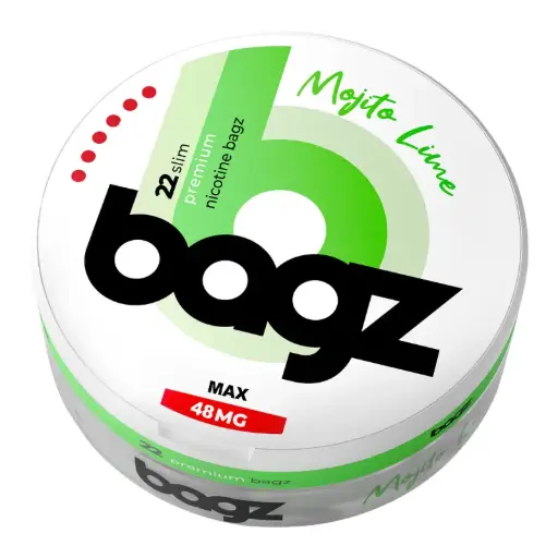 [BAGZ-15] PACK 5 BOTES BAGZ MOJITO LIMA 48MG (MAX)