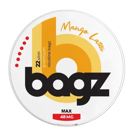 [BAGZ-16] PACK 5 BOTES BAGZ MANGO LASSI 48MG (MAX)