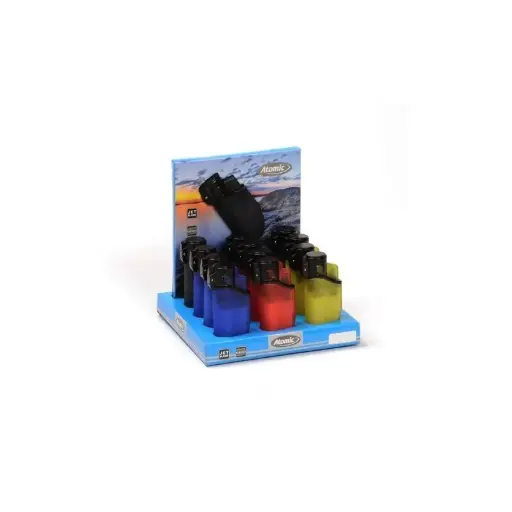 [21.248 00] EXP 13 ENC ATOMIC BOSTON TRI JET RUBBER (4 COLORES SURTIDOS)