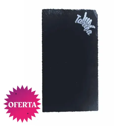 [S03864] TABLA DE PAQUEO PIZARRA TARIFA (17.5*31CM)