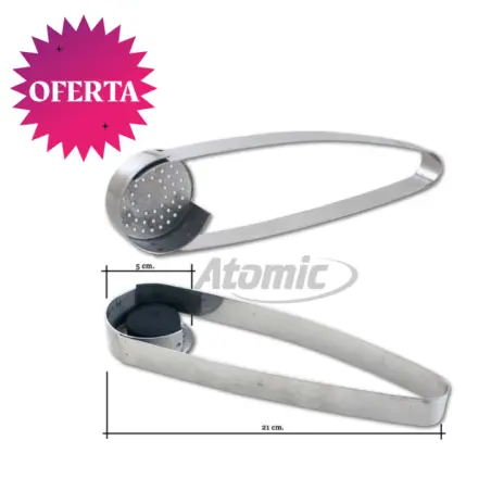 [01.230 17] PINZAS  CONEY METALUX PARA CARBON SHISHA