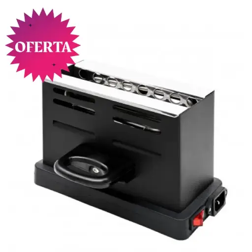 [01.230 61] HORNILLO ATOMIC TOASTER NEGRO (800W)