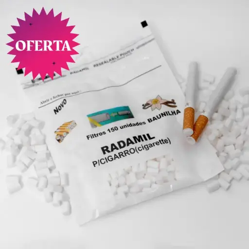 [00056] BOLSA FILTROS AROMATIZADOS CIG. HUECO RADAMIL VAINILLA (150x25)