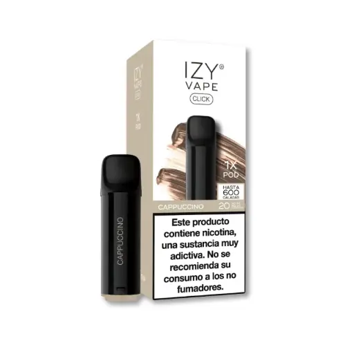[IZYCLICK-POD-006] CARGA POD VAPER IZY CLICK CAPPUCCINO 20MG (CAPPUCCINO)