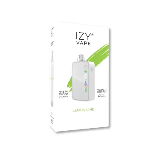 [IZYMAX-002] PACK 5 VAPERS IZY PRO MAX 15K 0MG LEMON LIME (LIMA LIMÓN)