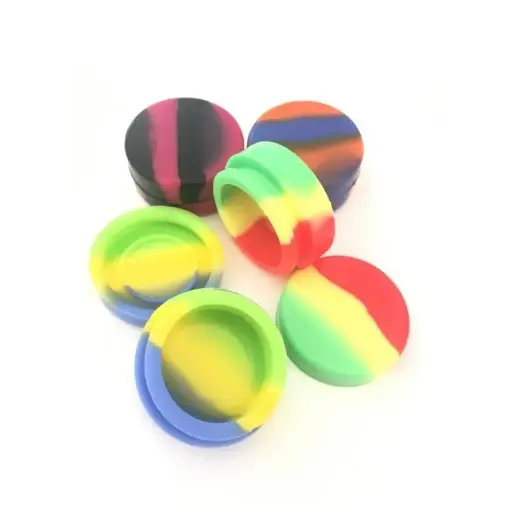 [CNS3] CONTENEDOR SILICONA PARA BHO 3ML (COLORES VARIADOS)