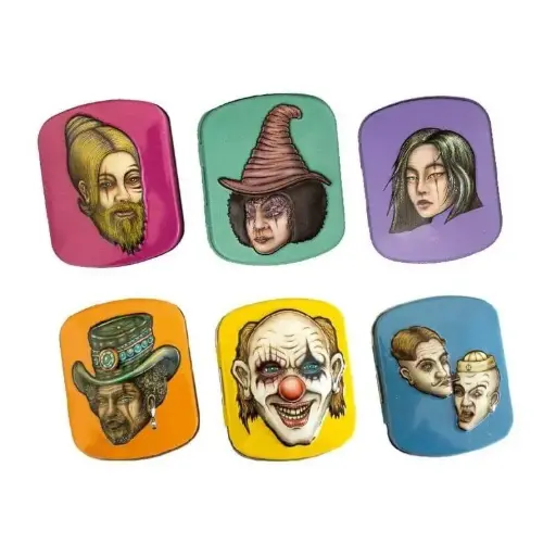 [LRCD3024] EXP 12 CAJITAS METALICAS LION ROLLING CIRCUS MINI TIN BOX