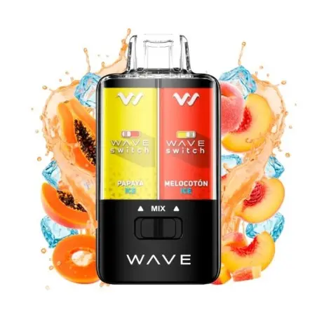 [WS40K-08] WAVE SWITCH BUD VAPE 40K PAPAYA ICE MELOTOCON ICE 0MG