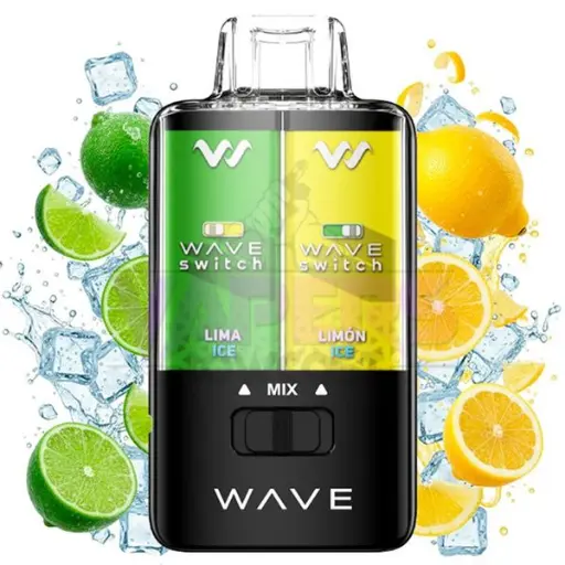 [WS40K-05] WAVE SWITCH BUD VAPE 40K LIMA ICE LIMON ICE 0MG