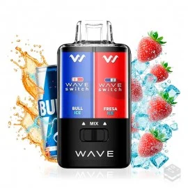[WS40K-03] WAVE SWITCH BUD VAPE 40K BULL ICE FRESA ICE 0MG