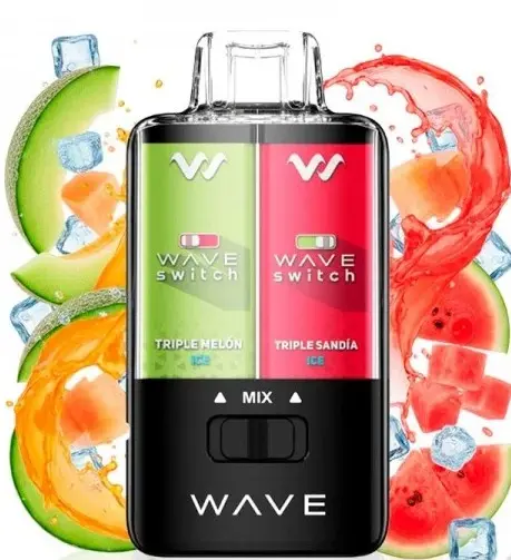 [WS40K-01] WAVE SWITCH BUD VAPE 40K TRIPLE MELON ICE TRIPLE SANDIA ICE 0MG